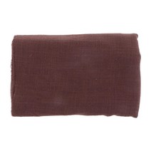 GHSHOP 의복 가정 장식품 만들기를 위한 1 미터 면 & 리넨 직물 피복 재봉 재료, 깊은 커피