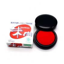 사치하타 인주 shachihata 고급 일본 부동산 법무사 도장인주, MG-40EC