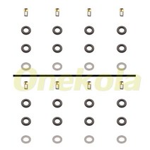 연료 인젝터 서비스 수리 키트 필터 Orings 씰 Grommets for 99-04 VOLVO 2.3L I5 Chevy GMC 0280155830, 03 8 set