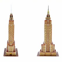 3D 우드락 퍼즐 놀이 엠파이어 스테이트 빌딩 모형