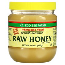 Y.S. ECO BEE FARMS 생 꿀 396 G(14.0 OZ), 단색, 한 사이즈