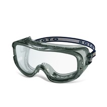 OTOS S-301AX 고글 PVC 안전모 안경겸착용 안티포그 환기구멍 렌즈교환 내충격용