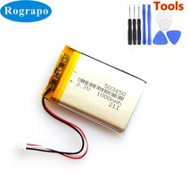 저무리 호환제품 신제품 523450 503450 3.7V 1000mAh 배터리 Cor sair Void RGB Corsair Pro RGB 헤드셋 어큐뮬레이터 3-와이어 플러그, 01 1pcs