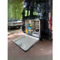 쏠라티 캠핑카 카고박스 캠핑정리함 유틸리티박스 수납박스, (화이트 / V90), 1개