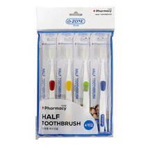오죤플러스 하프칫솔 4개입, 1, 본상품선택, 상세페이지 참조