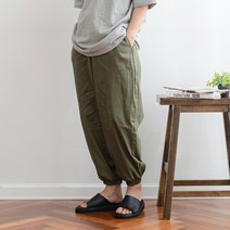 제로우 면린넨 조거 바지