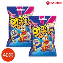 오리온 왕꿈틀이 80g x 40봉, 40개