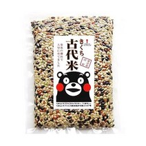 고대미 블렌드 녹미 발아현미 흑미 적미 구마모토산 다이어트 채소 수준의 저GI 잔류 농약 제로 지퍼 부착 일본산 부흥 응원 1 000g 188881, 1キログラム (x 1)