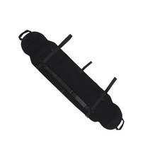 스노우 웨이크 보드 데크 세트 snowboard bag ski container protector air boot 휴대용 주최자 파우치 홀더 스토리지 커버 스키 배낭 커버, 검은색