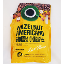 노브랜드 헤이즐넛 아메키라노 커피 COFFEE 대용량 2.1L, 한 개