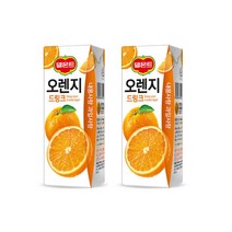 델몬트 드링크 오렌지 주스 190ml 24개입