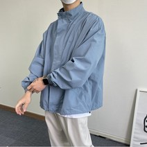여름 얇은 스트링 바람막이 아노락 자켓