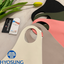 [효성] 국산마스크 패션 공항마스크 고급 고퀄리티