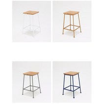[하이파가구] [로버] 철제바텐스툴 색상2 홈바의자, 그레이