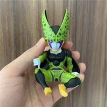 NAA 애니메이션 드래곤 볼 Z 피규어 셀 궁극적 인 안드로이드 모양 PVC DBZ 볼트 슈퍼 사이어인 고쿠 베지타 고한 모델, 10cm Opp Bag