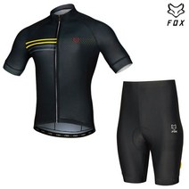 폭스라이더스 폭스 2106BK+2201BK 라이딩 자전거 복장 옷 의류 세트