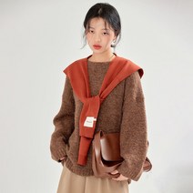 MOSAIRATION여성 니트 가디건 숄 계절 아이템 여성 데일리 숄