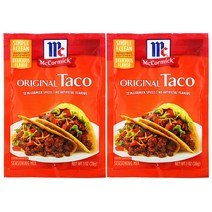 맥코믹 오리지널 타코 시즈닝 믹스 28g x 2개