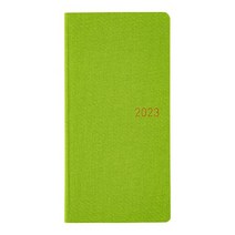 2023 HOBONICHI 호보니치 테쵸 일본 다이어리 추천 만년필 업무용 수첩 주간 클래식 레드, 초록