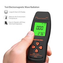 라돈 측정기 방사능 공기질 Meterk-EMF 미터 휴대용 미니 디지털 LCD EMF 검출기 전자기장 방사선 테스터, 한개옵션0