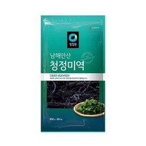 청정원 맛있는밑반찬 남해안산 청정 미역 80인분 맛있는 200g 돌답례품 냉국 간단한요리 간편식, 20개