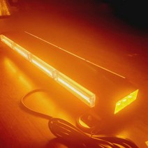 우리파파 12v 24v COB LED 자동차 싸이키 경광등 렉카 구급차 STR-04, NO.3 레드