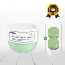 김정문알로에 큐어 맥시 알로에베라겔 크림 250ml + 미니크림 3.5g x 2p, 1세트