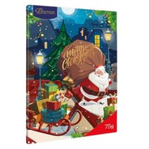 바론 크리스마스 어드벤트 캘린더 산타클로스 75g 1개, 상세내용참조