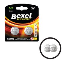 벡셀코인건전지 CR-2032 2알 코인셀 카드형