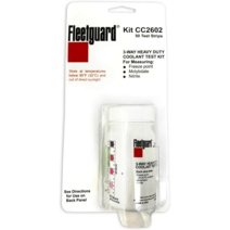 Fleetguard 플릿가드 CC2602 냉각수 테스트 키트 3웨이 테스트 스트립, 1팩
