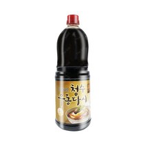 청수 우동 다시 1.8L 다시다 조미료 업소용 식자재 대용량 X 3