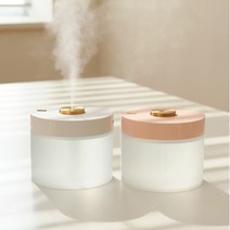 단순생활 [라이브] 2개 초음파 미니 무선 가습기 무드등 780M, 780M 화이트:780M 핑크