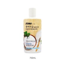 [트윈스몰] 2080 퓨어가글 유기농 인증 베이킹소다 함유 클린민트향 (750ml), 3개