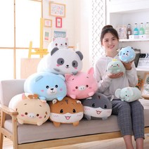 Jingyi 말랑말랑쿠션 동물인형모음 기린 코끼리 돼지 판다, I 20cm