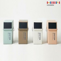 [한샘] 몰PICK 케이스 슬림 카페 휴지통, 상세 설명 참조, 제품:한샘 468753C 샤바스 휴지통 (헤이즐넛)
