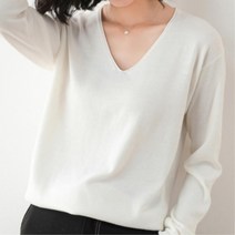여자 베이직 이너 질좋은 니트 긴팔티 유행타지않는