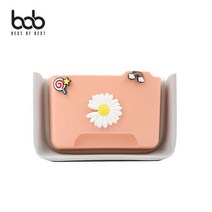 bob 카툰 자동차 뒷좌석 접이식 다용도 수납함 휴지통, 카툰차량용포켓/핑크_친구들