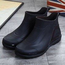 비올때 미끄럼 방지 신발 조리화 주방화 작업용 장화, 본상품선택, 올블랙 260mm, 본상품선택