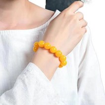 호박팔찌 인기있는 패션 발트 앰버 밀랍 과 여성 위한 손 광택 볼 비드 선물