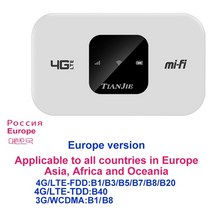 휴대용와이파이 와이파이에그 2박3일해외여행 150mbps 4g 와이파이 라우터 잠금 해제 무선 모뎀 4g 와이파이 sim 카드 포켓 모바일 핫스팟 배터리 고속 인터넷 어댑터, m800-3