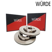 WURDE 아우디 A5 브레이크 디스크, A5 (F5)(17년~현재), 45 TFSI [CYM], WURDE 앞 디스크, 1개