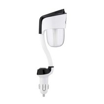 차량용 미니 가습기Eworld 미니 가습기 더블 USB 차량용 충전기 초음파 공기 청정기 자동차 아로마 안개 제, 04 Black