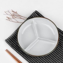 [AHZ_1926856] (옵션 : 안다미로나눔찬기(중)_1p) 위생적인 재질 안다미로 나눔찬기 나눔접시 신혼그릇 찬합 반찬보관 칸칸접시, 안다미로나눔찬기(중)_1p