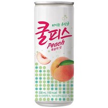 쿨피스 복숭아맛, 230ml, 1개
