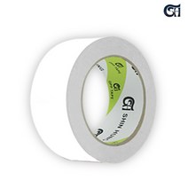 신흥테이프 칼라테이프 흰색 50M, 50개