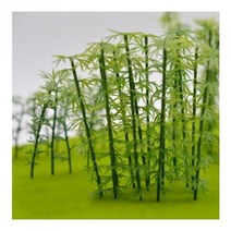 테라리움 모형 대나무-소(6cm - 5P), 1개