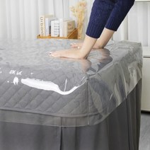 무봉제 모자형 침대 비닐 커버 미용 베드 마사지 베드커버, 무봉제 모자형 침대비닐커버, 경락비닐커버(구멍O)
