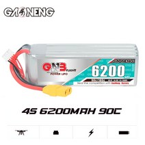 RC카 가오능 6200mAh 14.8V (4셀) 레이싱배터리, XT60