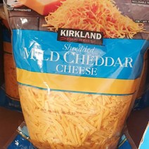 커클랜드시그니처 쉬레드 마일드 체다 치즈 1.13kg x 2개입 하늘, 아이스박스포장