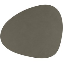 린드디엔에이 덴마크 커브 누포 식탁매트 L 37x44cm 아미 그린